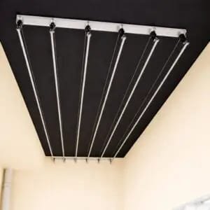 Ceiling cloth hanger installation