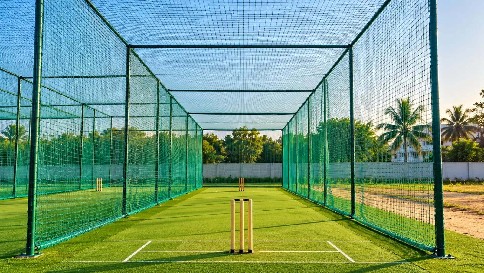 Cricket practice nets installation in Hyderabad